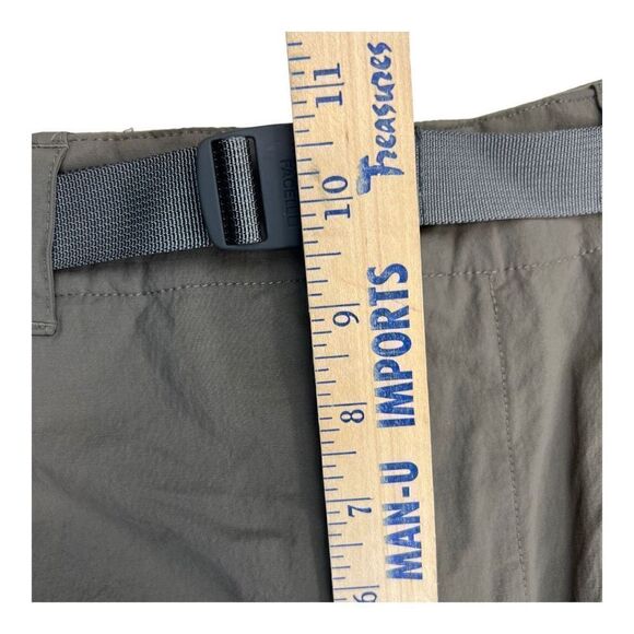 The North Face Men's Belted High Waisted Convertible Cargo Pants Gray Size 38 - Picture 4 of 7